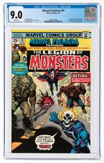 MARVEL PREMIERE #28 FEBRUARY 1976 CGC 9.0 VF/NM (FIRST LEGION OF MONSTERS).