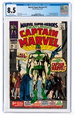 MARVEL SUPER-HEROES #12 DECEMBER 1967 CGC 8.5 VF+ (FIRST CAPTAIN MARVEL).