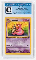 1999 POKÉMON FOSSIL SET SLOWBRO 43/62 1ST EDITION CGC 8.5 NM/MINT+.