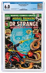 MARVEL PREMIERE #10 SEPTEMBER 1973 CGC 6.0 FINE (DR. STRANGE).