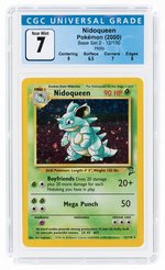 2000 POKÉMON BASE SET 2 NIDOQUEEN 12/130 HOLO CGC 7 NM.