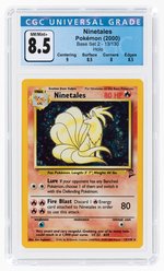 2000 POKÉMON BASE SET 2 NINETALES 13/130 HOLO CGC 8.5 NM/MINT+.