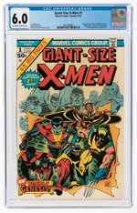 GIANT-SIZE X-MEN #1 SUMMER 1975 CGC 6.0 FINE (FIRST STORM, NIGHTCRAWLER, COLOSSUS & THUNDERBIRD).