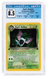 2000 POKÉMON TEAM ROCKET SET DARK GOLBAT 7/82 HOLO 1ST EDITION CGC 8.5 NM/MINT+.