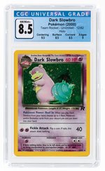 2000 POKÉMON TEAM ROCKET SET DARK SLOWBRO 12/82 HOLO UNLIMITED CGC 8.5 NM/MINT+.