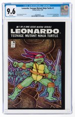 LEONARDO, TEENAGE MUTANT NINJA TURTLE #1 DECEMBER 1986 CGC 9.6 NM+.