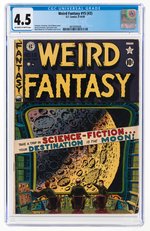 WEIRD FANTASY #15 (#3) SEPTEMBER-OCTOBER 1950 CGC 4.5 VG+.