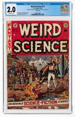 WEIRD SCIENCE #13 MAY-JUNE 1952 CGC 2.0 GOOD.