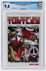 TEENAGE MUTANT NINJA TURTLES #21 MAY 1989 CGC 9.6 NM+.