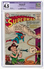 SUPERMAN #96 MARCH 1955 CGC RESTORED 4.5 SLIGHT (C-1) VG+.