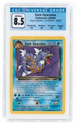 2000 POKÉMON TEAM ROCKET SET DARK GYARADOS 25/82 NON-HOLO UNLIMITED CGC 8.5 NM/MINT+.