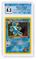 2000 POKÉMON GYM CHALLENGE SET MISTY'S GOLDUCK 12/132 HOLO UNLIMITED CGC 8.5 NM/MINT+.