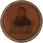 LA FAYETTE AMERICAN TOUR C.1824 PORTRAIT SNUFF BOX.