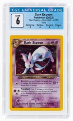 2002 POKÉMON NEO DESTINY SET DARK ESPEON 4/105 HOLO UNLIMITED CGC 6 EX/NM.