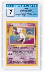 2000 POKÉMON BLACK STAR PROMOS (POKEMON LEAGUE) MEW #8 CGC 7 NM.