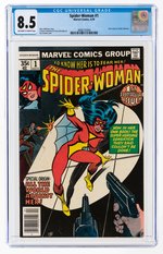 SPIDER-WOMAN #1 APRIL 1978 CGC 8.5 VF+.