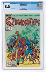 THUNDERCATS #1 DECEMBER 1985 CGC 8.5 VF+.