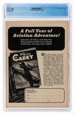 FLYING CADET #1 JANUARY 1943 CGC 4.0 VG.
