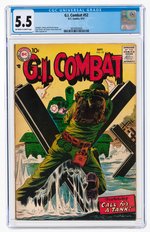 G.I. COMBAT #52 SEPTEMBER 1957 CGC 5.5 FINE-.