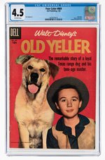 FOUR COLOR #869 JANUARY 1958 CGC 4.5 VG+. (OLD YELLER).