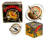 "GYROSCOPE" BOXED PAIR.