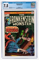 FRANKENSTEIN #8 JANUARY 1974 CGC 7.5 VF-.