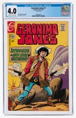 GERONIMO JONES #1 SEPTEMBER 1971 CGC 4.0 VG.