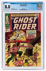 GHOST RIDER #6 OCTOBER 1967 CGC 8.0 VF.