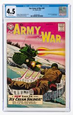 OUR ARMY AT WAR #85 AUGUST 1959 CGC 4.5 VG+ (FIRST ICE CREAM SOLDIER).