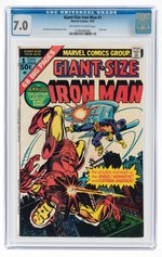 GIANT-SIZE IRON MAN #1 1975 CGC 7.0 FINE/VF.