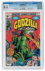 GODZILLA #1 AUGUST 1977 CGC 8.5 VF+.