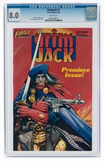 GRIMJACK #1 AUGUST 1984 CGC 8.0 VF.