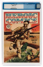HEROIC COMICS #16 JANUARY 1943 CGC 7.0 FINE/VF.