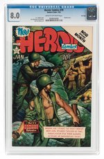 HEROIC COMICS #79 JANUARY 1953 CGC 8.0 VF.