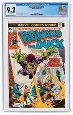 HOWARD THE DUCK #2 MARCH 1976 CGC 9.2 NM-.