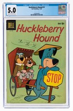 HUCKLEBERRY HOUND #3 JANUARY-FEBRUARY 1960 CGC 5.0 VG/FINE.