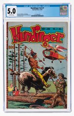 HUMDINGER VOL. 2 #1 MAY-JUNE 1947 CGC 5.0 VG/FINE.