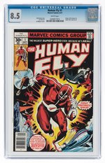 HUMAN FLY #1 SEPTEMBER 1977 CGC 8.5 VF+.