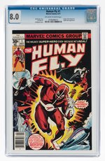 HUMAN FLY #1 SEPTEMBER 1977 CGC 8.0 VF.