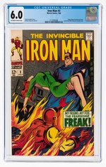 IRON MAN #3 JULY 1968 CGC 6.0 FINE.