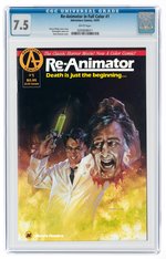 RE-ANIMATOR IN FULL COLOR #1 OCTOBER 1991 CGC 7.5 VF-.