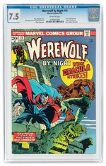 WEREWOLF BY NIGHT #15 MARCH 1974 CGC 7.5 VF-.