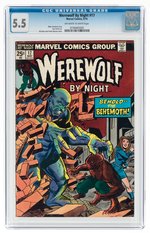 WEREWOLF BY NIGHT #17 MAY 1974 CGC 5.5 FINE-.