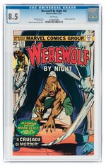 WEREWOLF BY NIGHT #26 FEBRUARY 1975 CGC 8.5 VF+.