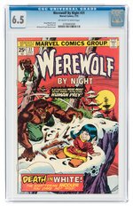 WEREWOLF BY NIGHT #31 JULY 1975 CGC 6.5 FINE+.