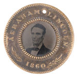 LINCOLN AND HAMLIN 1860 FERROTYPE.