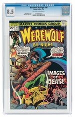 WEREWOLF BY NIGHT #36 JANUARY 1976 CGC 8.5 VF+.