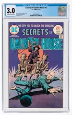 SECRETS OF HAUNTED HOUSE #2 JUNE-JULY 1975 CGC 3.0 GOOD/VG.