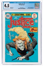 JUSTICE, INC. #1 MAY-JUNE 1975 CGC 4.5 VG+ (FIRST AVENGER).