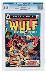 WULF THE BARBARIAN #4 SEPTEMBER 1975 CGC 8.5 VF+.